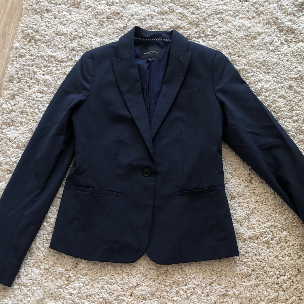 Banana republic size 2 suit jacket